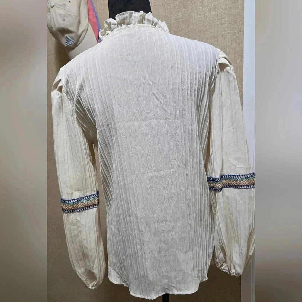 LAST ONE!!! Boho Blouse #297 - Picture 4 of 5